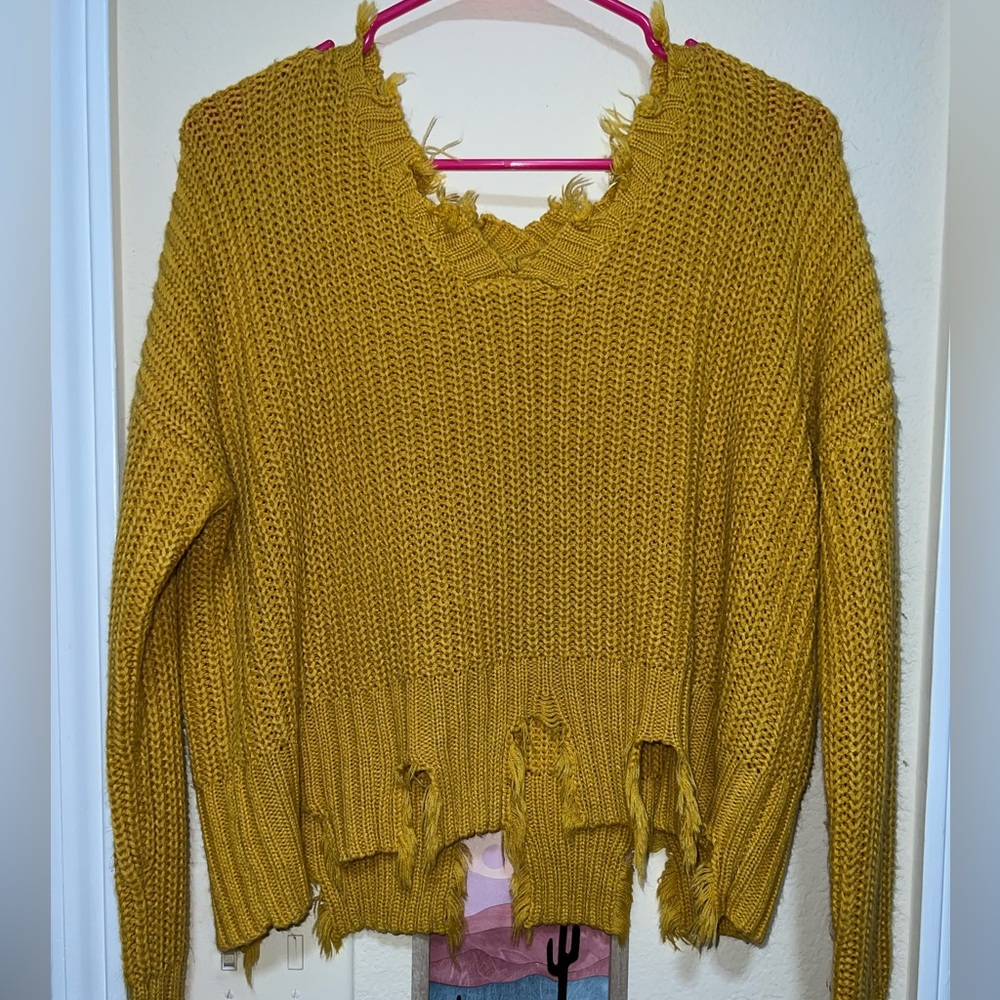 Ripped Sweater